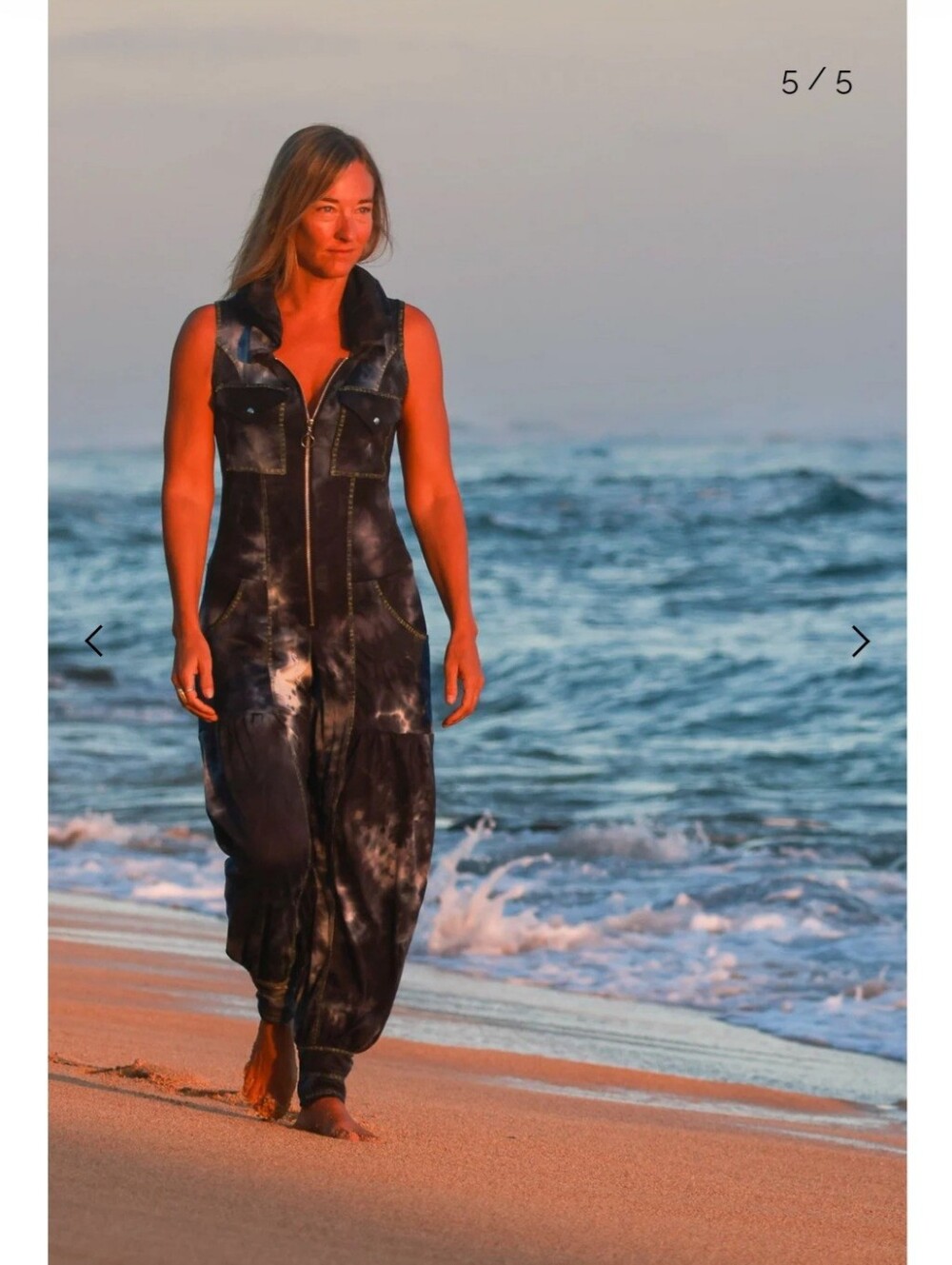 Autumn Teneyl angel tie dye utility jumpsuit grunge hippie outdoor stretchy LG